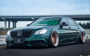 Mercedes-Bens S-Class Emerald Green Metallic by Brabus & Master Club 2019 года